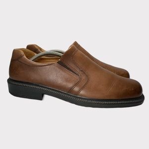 Spring Step Slip-on Loafers Light Brown Size 39 Leather